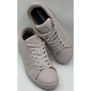K-Swiss Leather Light Lavender-Taupe Wmn's Sz 9 Lace Up Sneakers‎
